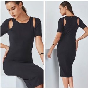 Fabletics Long Stretchy Black Dress 🖤